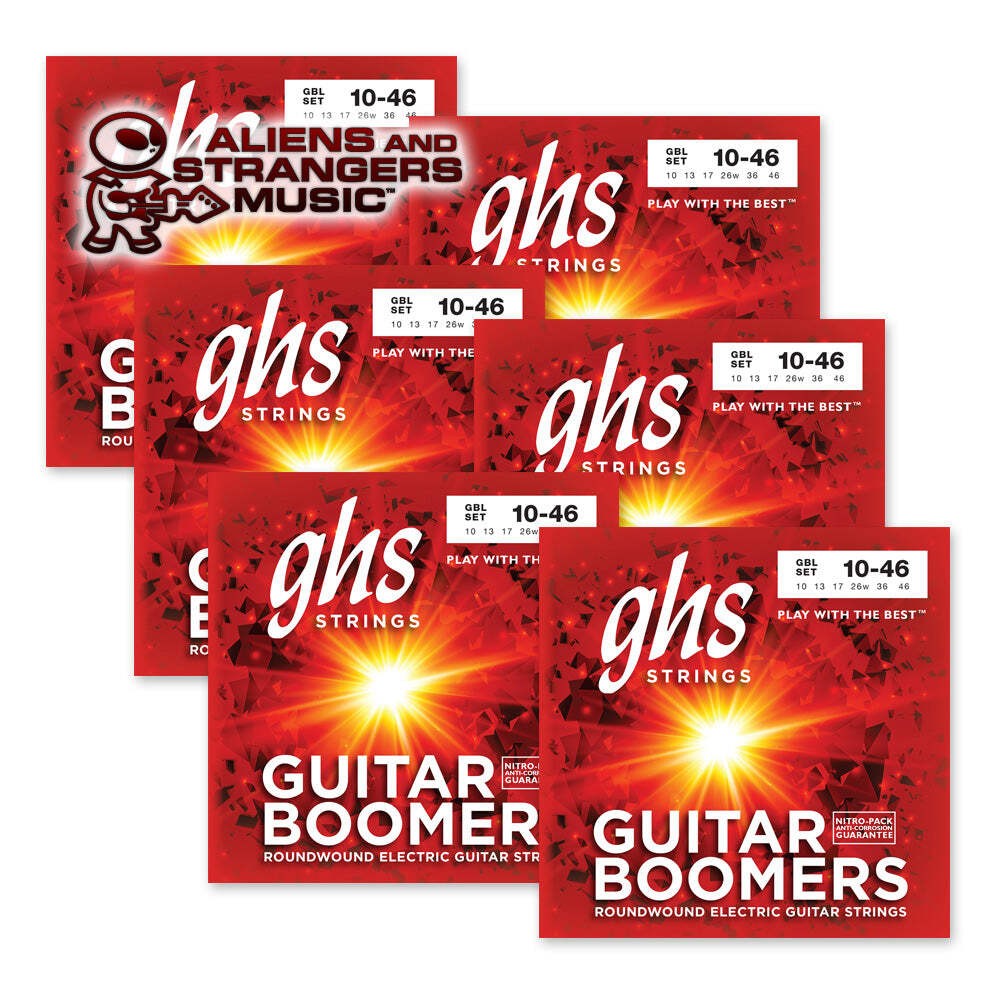 6 Sets GHS Boomers Light Electric GBL 10-46