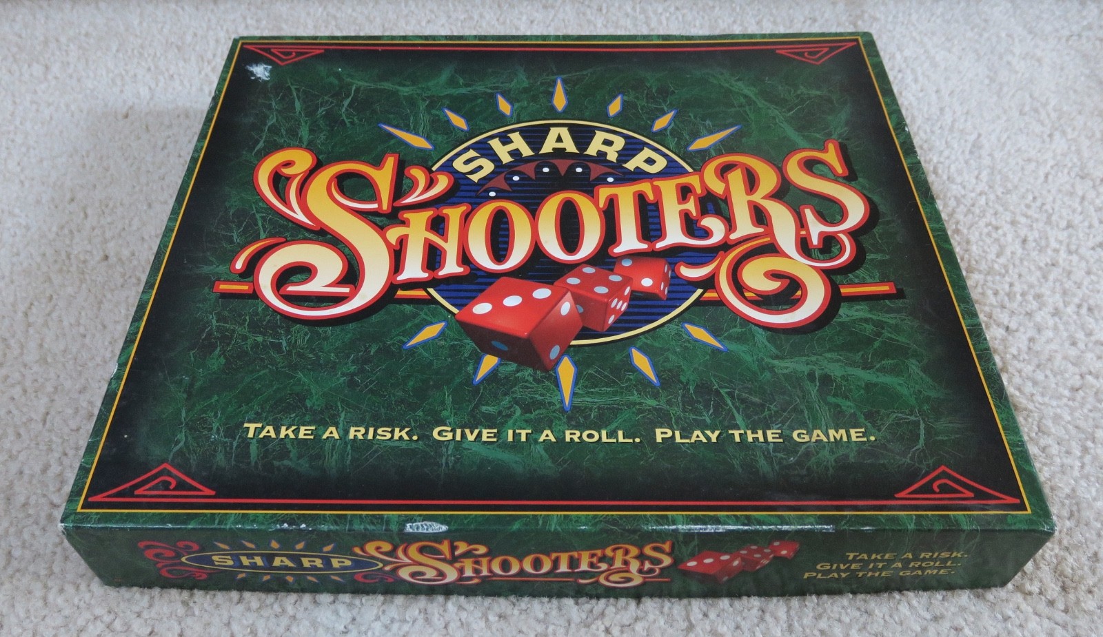 Vintage Sharp Shooters Dice Game Milton Bradley (1994) - Complete Never Played