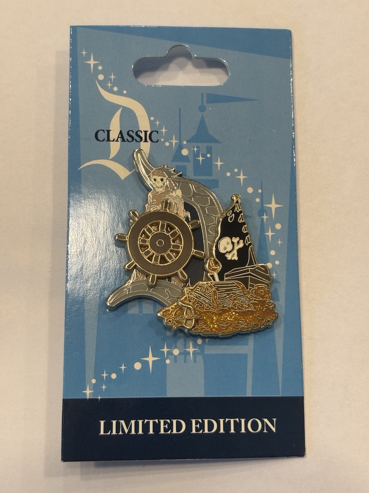 2011 Disneyland Classic D Collection Pin LE 1000: Pirates of the Caribbean