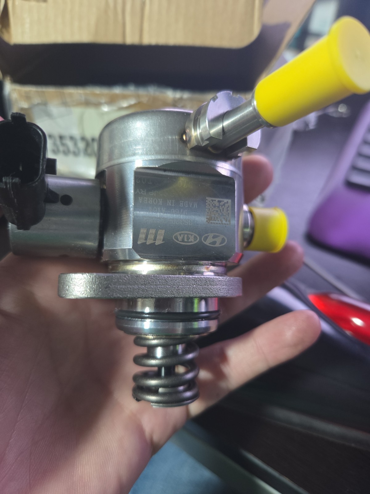 Genuine OEM 35320-2CTB1 High Pressure Fuel Pump Genesis G70 Kia Stinger 2.0L Genuine OEM 35320-2CTB1 High Pressure Fuel Pump Genesis G70 Kia Stinger 2.0L