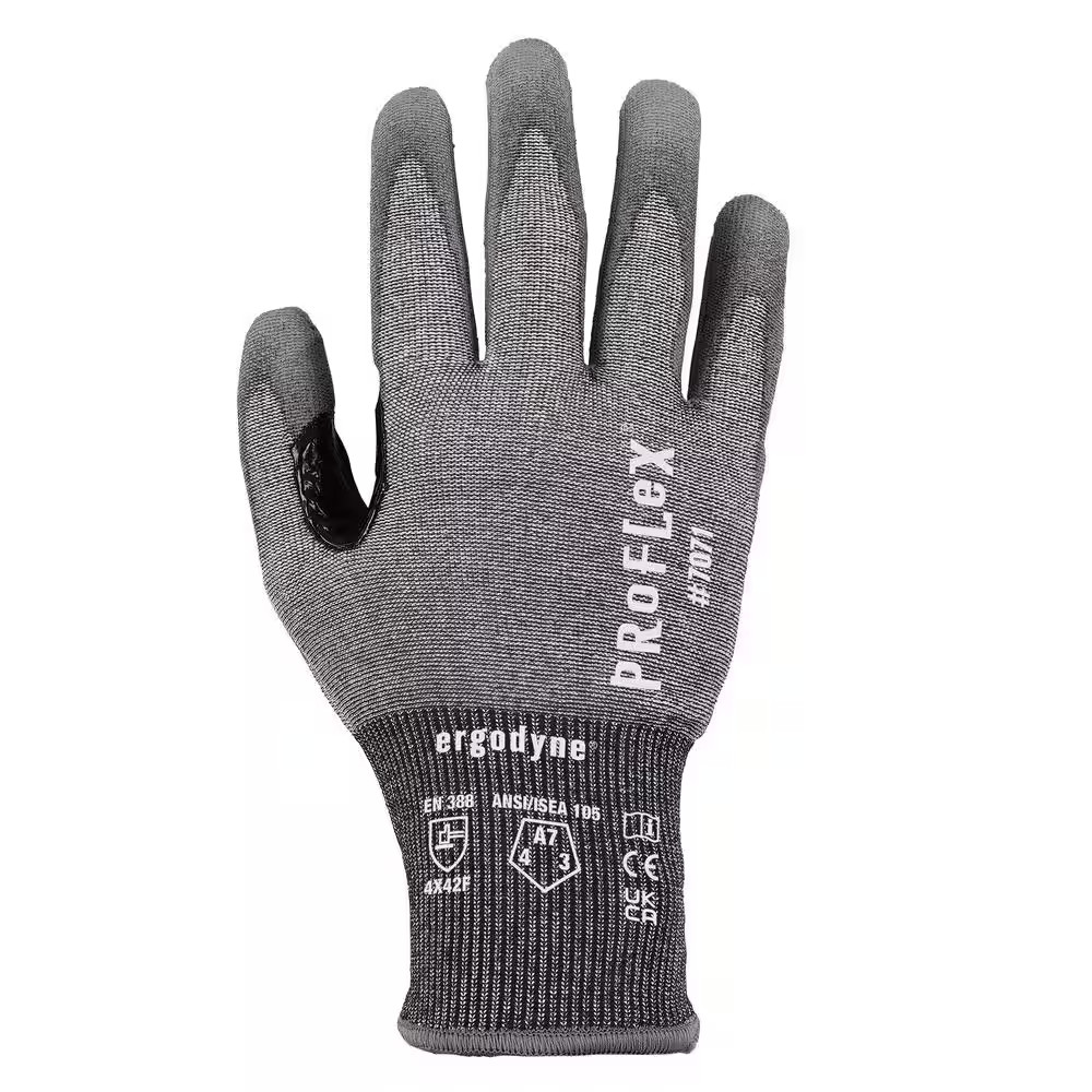 Proflex 7071-Extra Large Gray General Purpose Gloves (144-Pack)