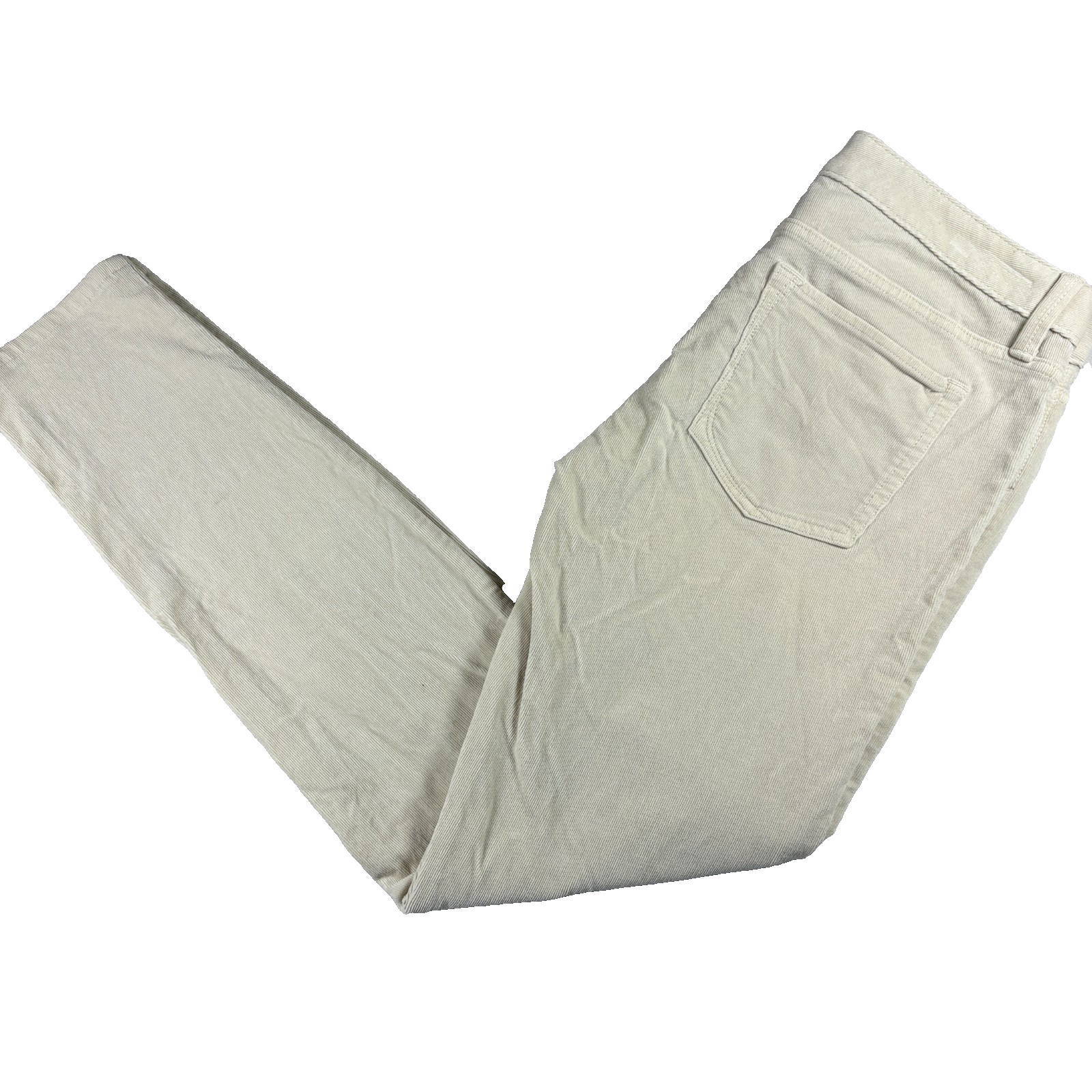 Banana Republic Womens Beige Corduroy Pants 29L Slim Fit Y2K 90s Vintage Neutral