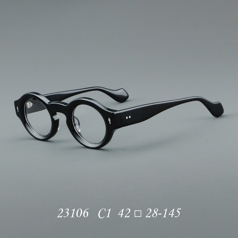 Acetate Retro Round Reading Glasses Full Rim Women Men Readers Eyeglass Frames