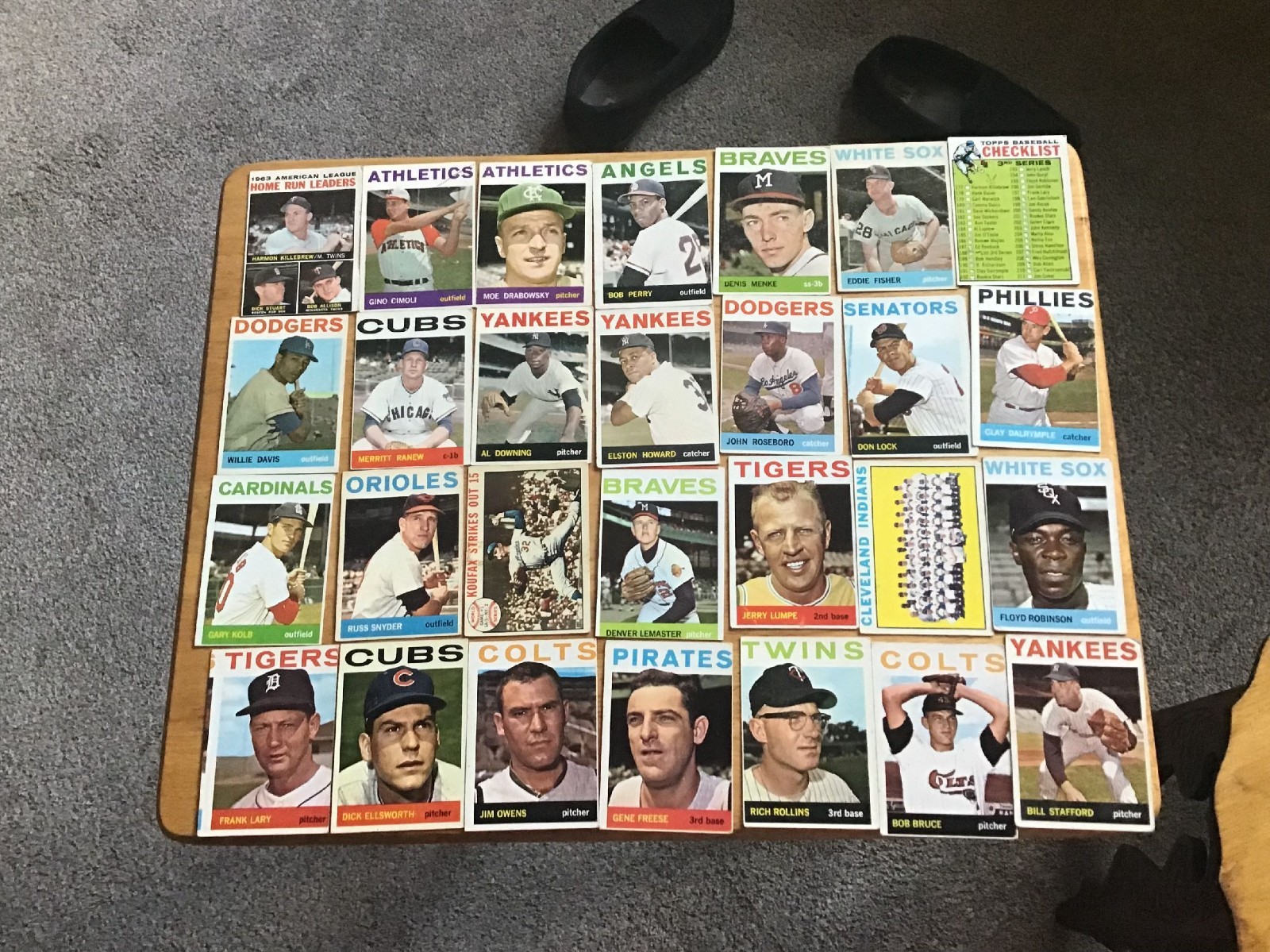 1964 TOPPS BASEBALL COMMONS/FILLERS $1.00 EACH 1964 TOPPS BASEBALL COMMONS/FILLERS $1.00 EACH