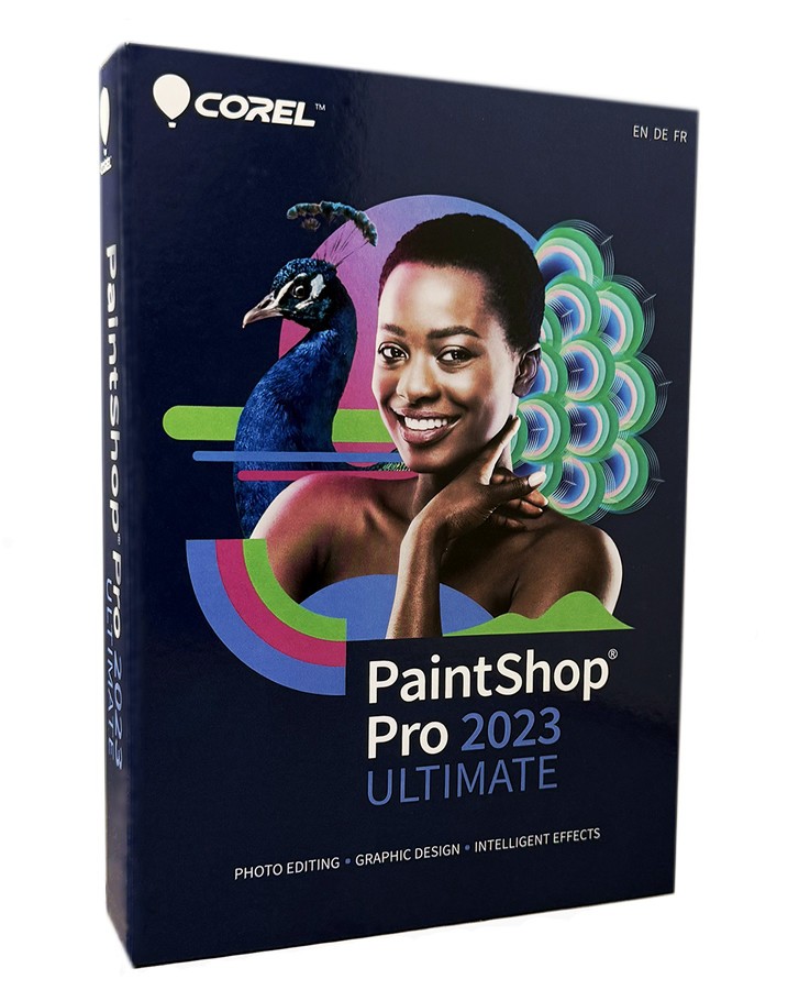 Corel PaintShop Pro 2023 Ultimate - Perpetual License, New Retail Box
