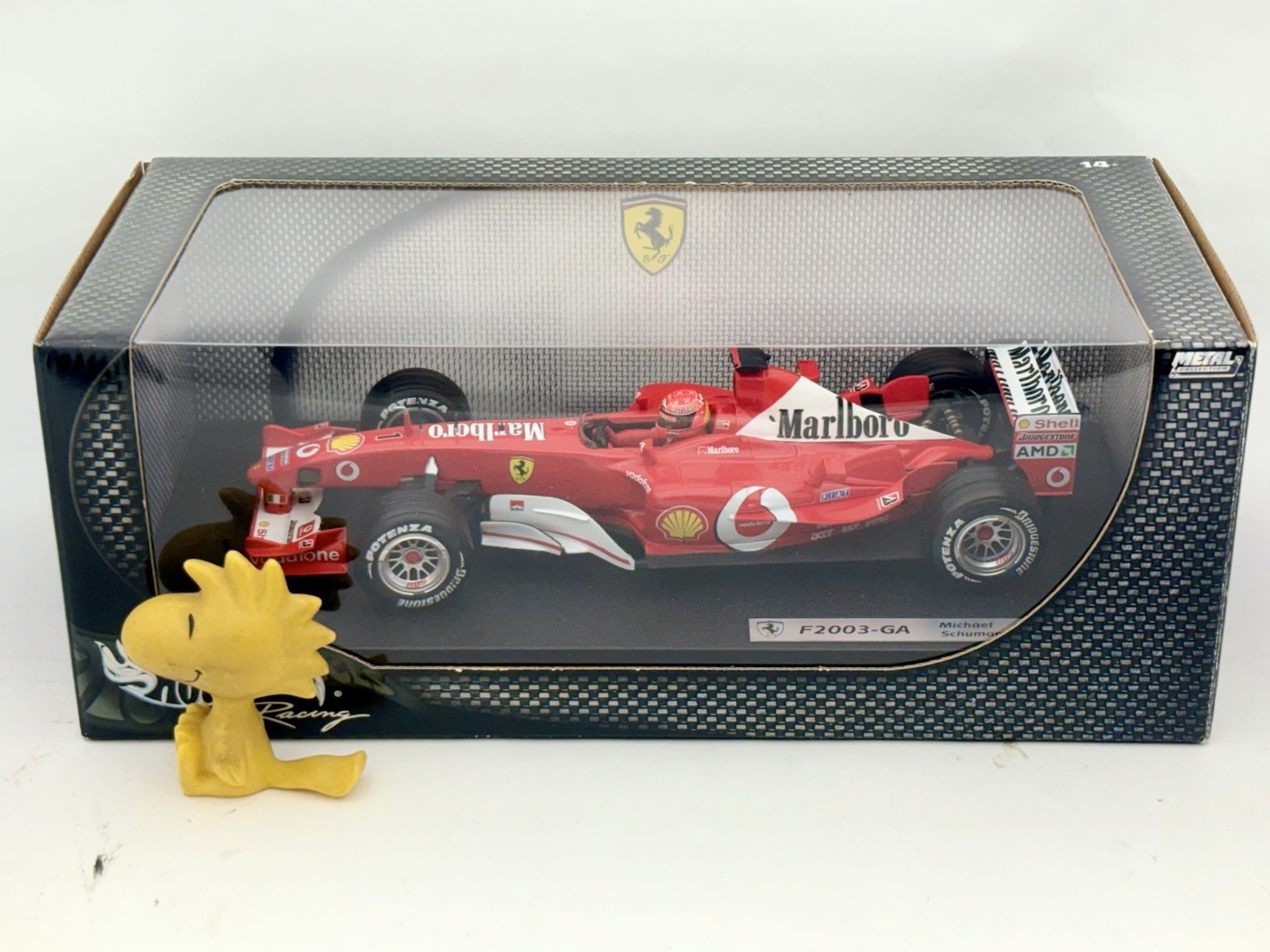 1:18 Hot Wheels Racing Ferrari F2003-GA #1 Michael Schumacher F1 B1023 Marlboro