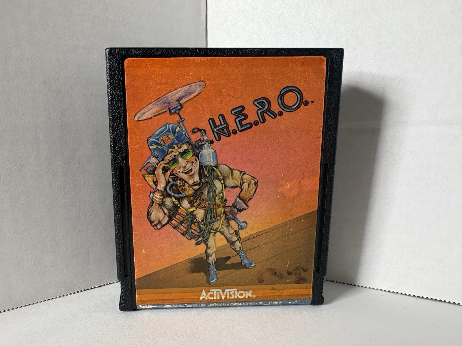 H.E.R.O. Atari 2600 Hero Activision Video Game Cartridge 1984-Tested SHIPS FREE
