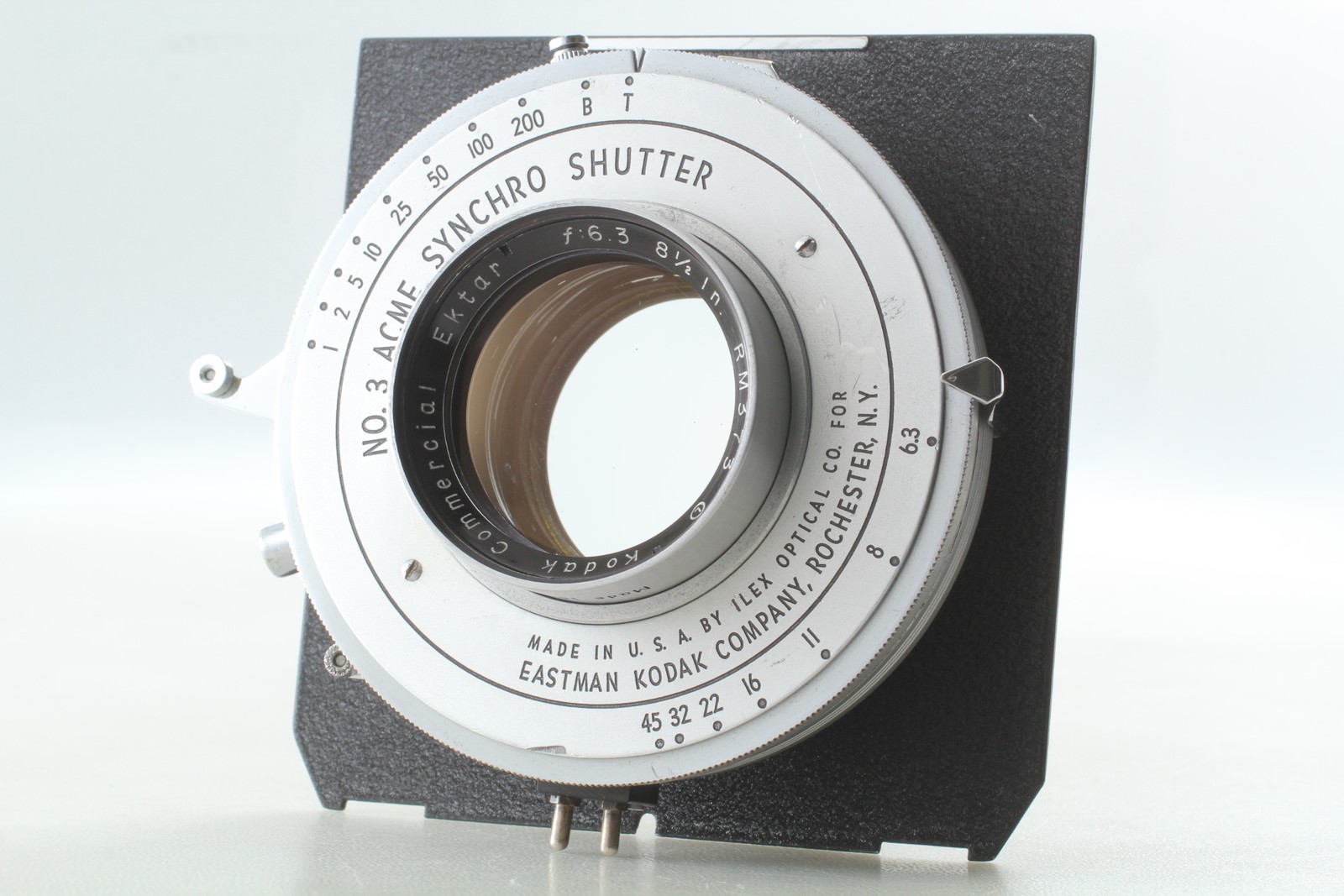 [Exc+5] Kodak Commercial Ektar 8 1/2 in 216mm F6.3 Large Format Lens From JAPAN