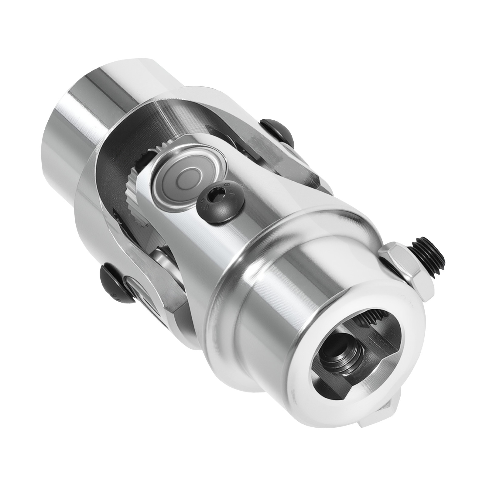 New Single Universal Steering Chrome U-Joint Shaft 3/4\