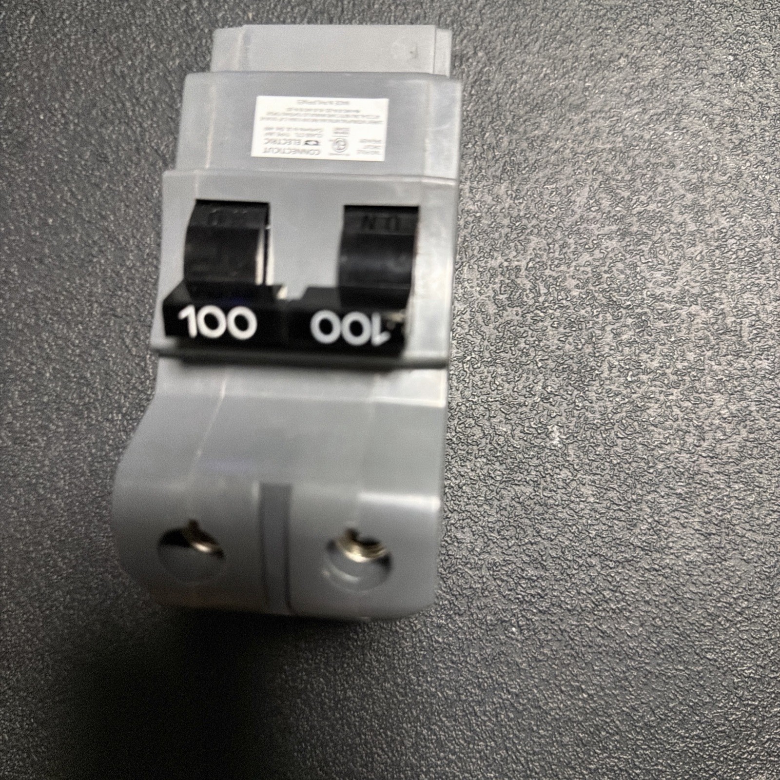 Connecticut Electric UBIF2100N 100 Amp 2 Pole Bolt on Circuit Breaker NO BOX