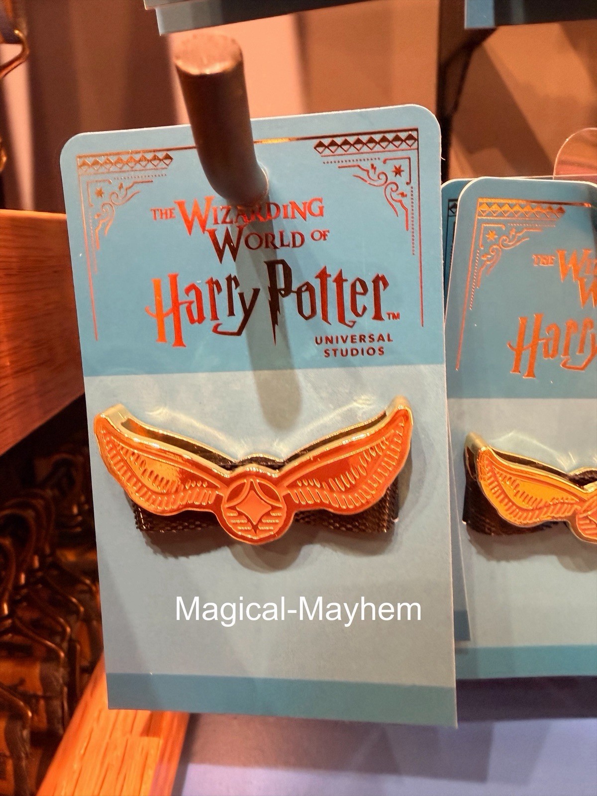 Universal Studios Harry Potter Hogwarts Lug Build-A-Bag Golden Snitch Bag Charm