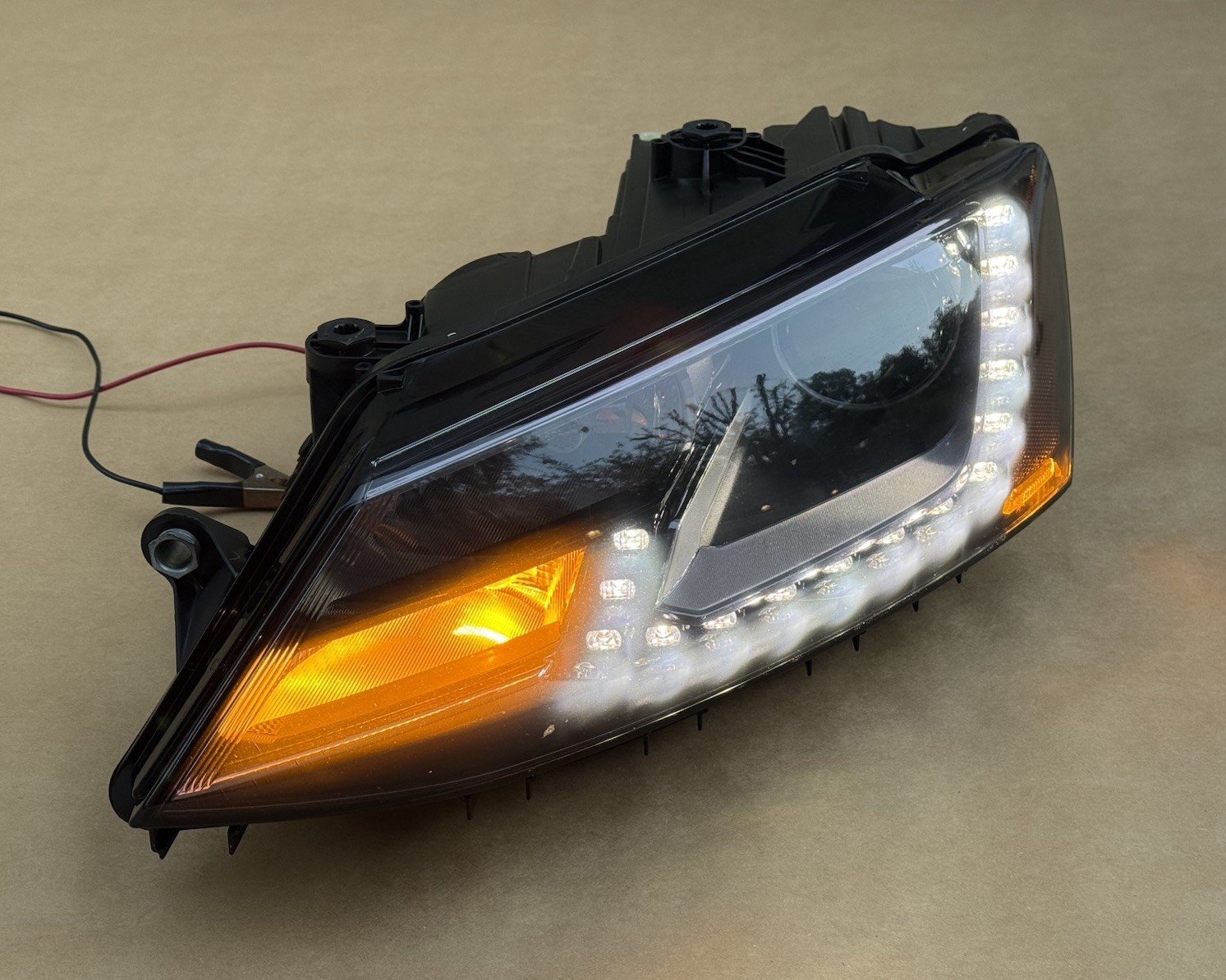 2015-2016 Volkswagen Jetta Left Side Xenon HID LED Headlight 5C7941751G OEM