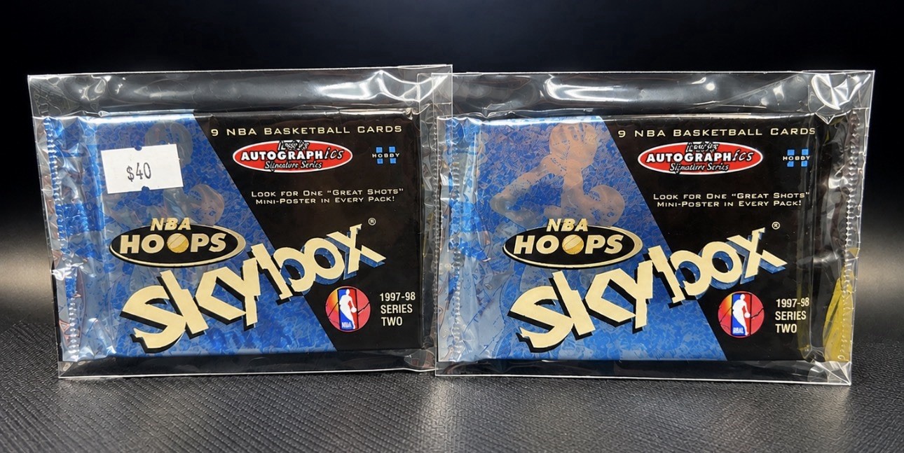 1 PACK 1997-98 Skybox Series 2 HOBBY PACK JORDAN? AUTOS? 500 VOLTS? 1 PACK 1997-98 Skybox Series 2 HOBBY PACK JORDAN? AUTOS? 500 VOLTS?