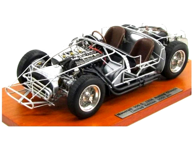 CMC M109 MASERATI TELAIO 300S ROLLING CHASSIS 1956 e LITER 260 HP SILVER 1/18 CMC M109 MASERATI TELAIO 300S ROLLING CHASSIS 1956 e LITER 260 HP SILVER 1/18