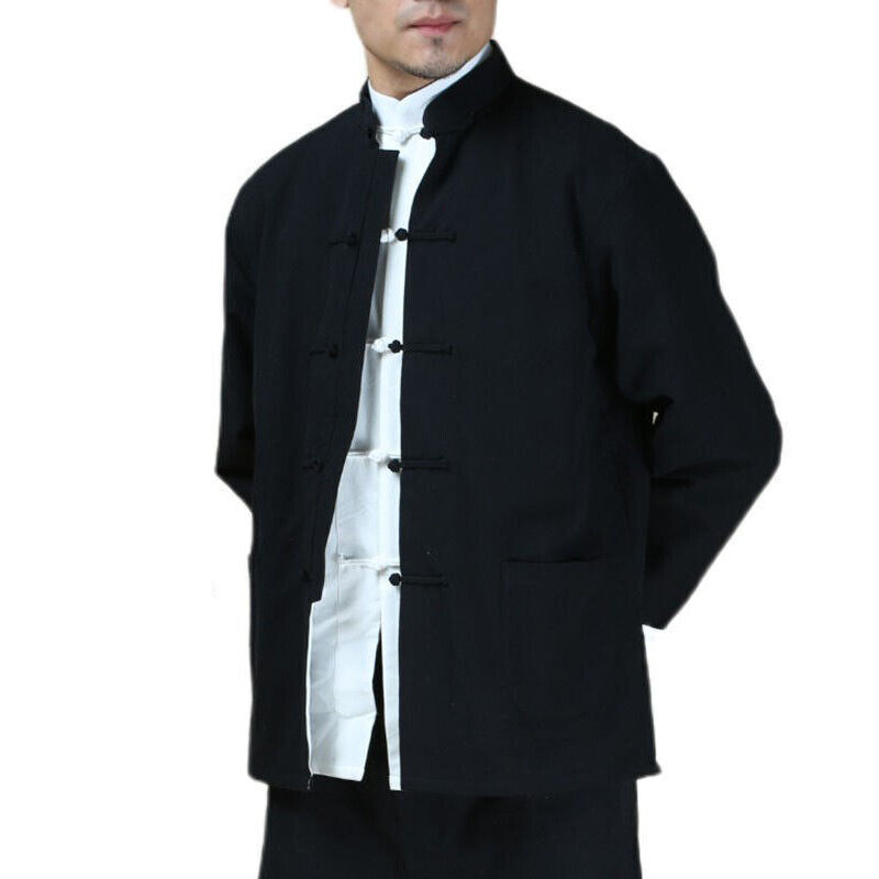 Hot Kung Fu Wing Chun Coat Martial Arts Tai Chi Uniform Male Tang