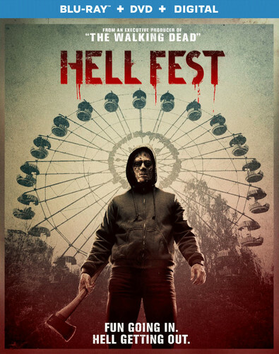 Hell Fest (FACTORY SEALED) Blu-ray Amy Forsyth Tony Todd Horror + Slipcover