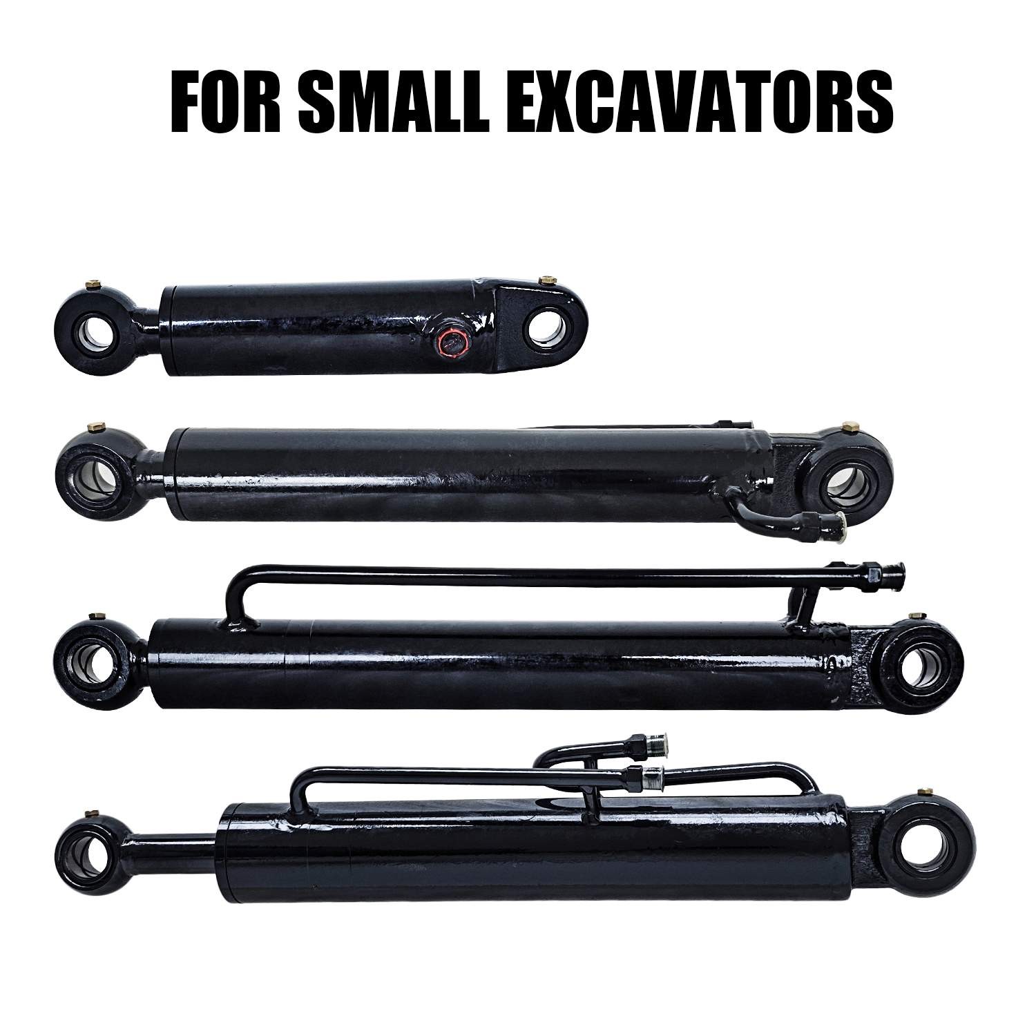 4Pcs Hydraulic Cylinder  for H12 H15R AGT CFG Rippa Miva Mini Excavator