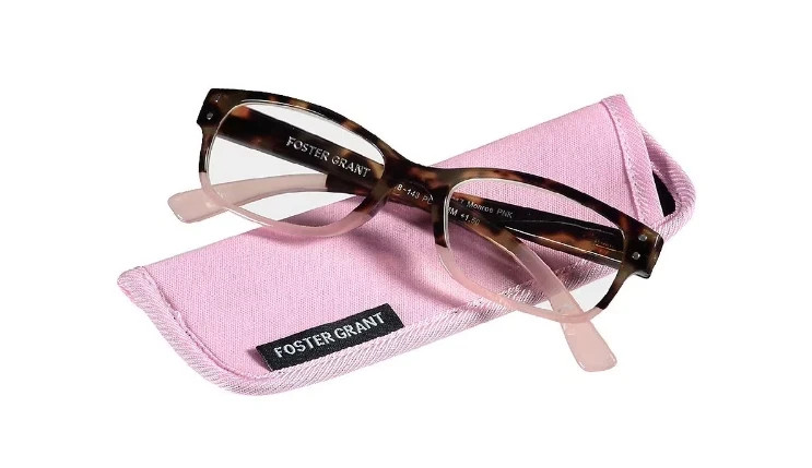 Reading Glasses Foster Grant MONROE Pink Women's  Readers- PICK STRENGTH