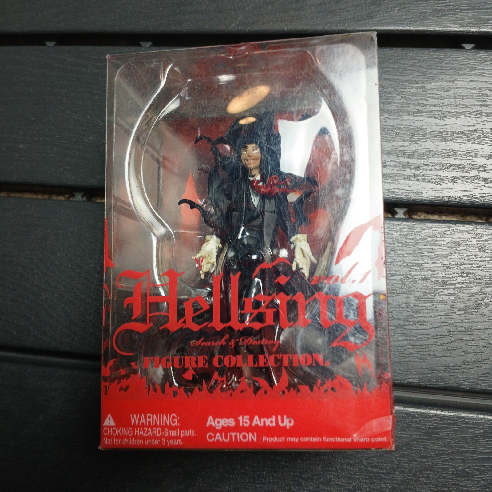 HELLSING ALUCARD FIGURE COLLECTION  HELLSING SEARCH & DESTROY BLOOD & BATS VOL 1