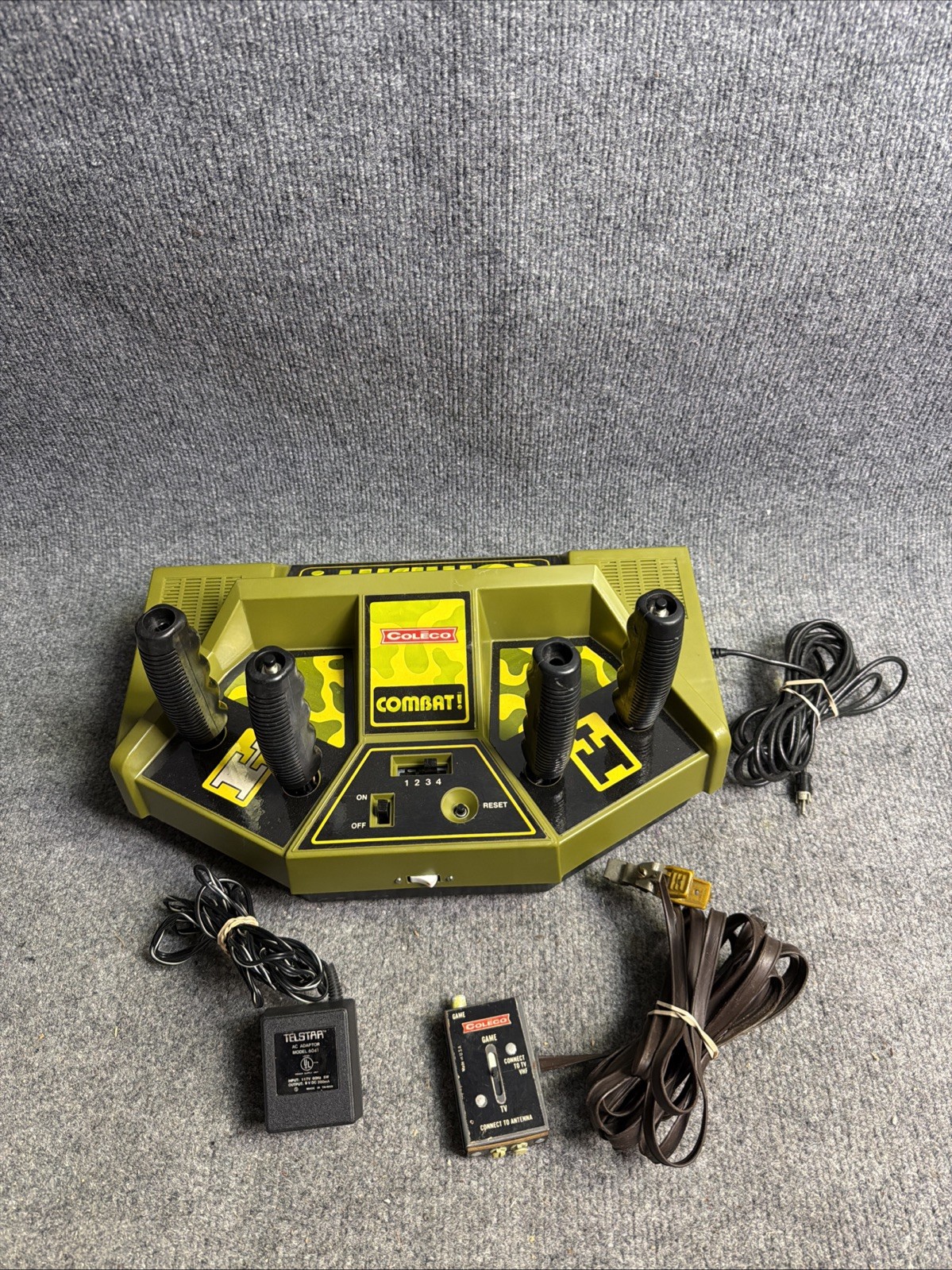 Vintage Coleco 6041 Telstar Combat Video Game Console