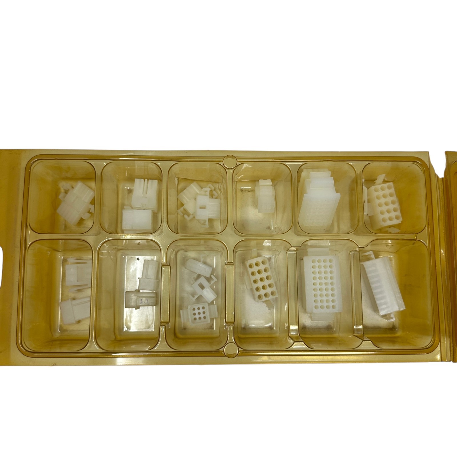 Vintage Molex Connector Housing Assortment Kit Organizer Tray