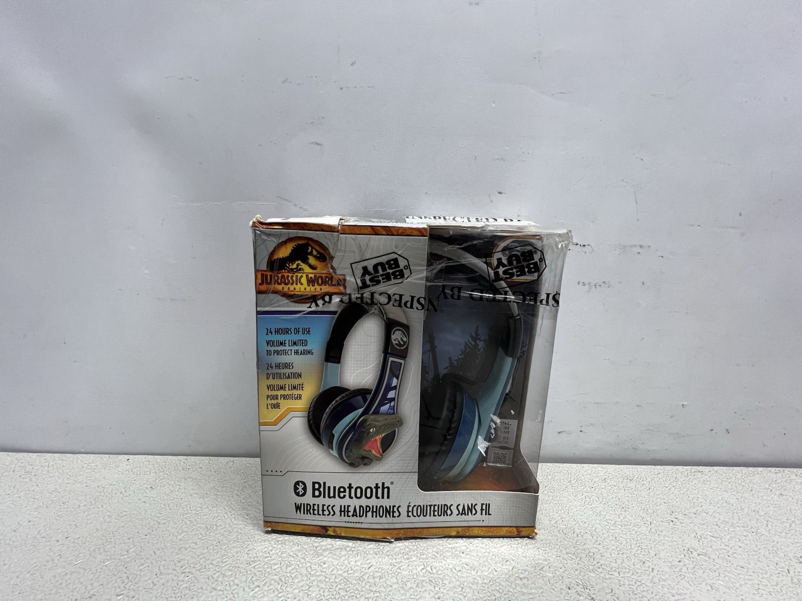 eKids - Jurassic World Bluetooth Headphones - Blue -