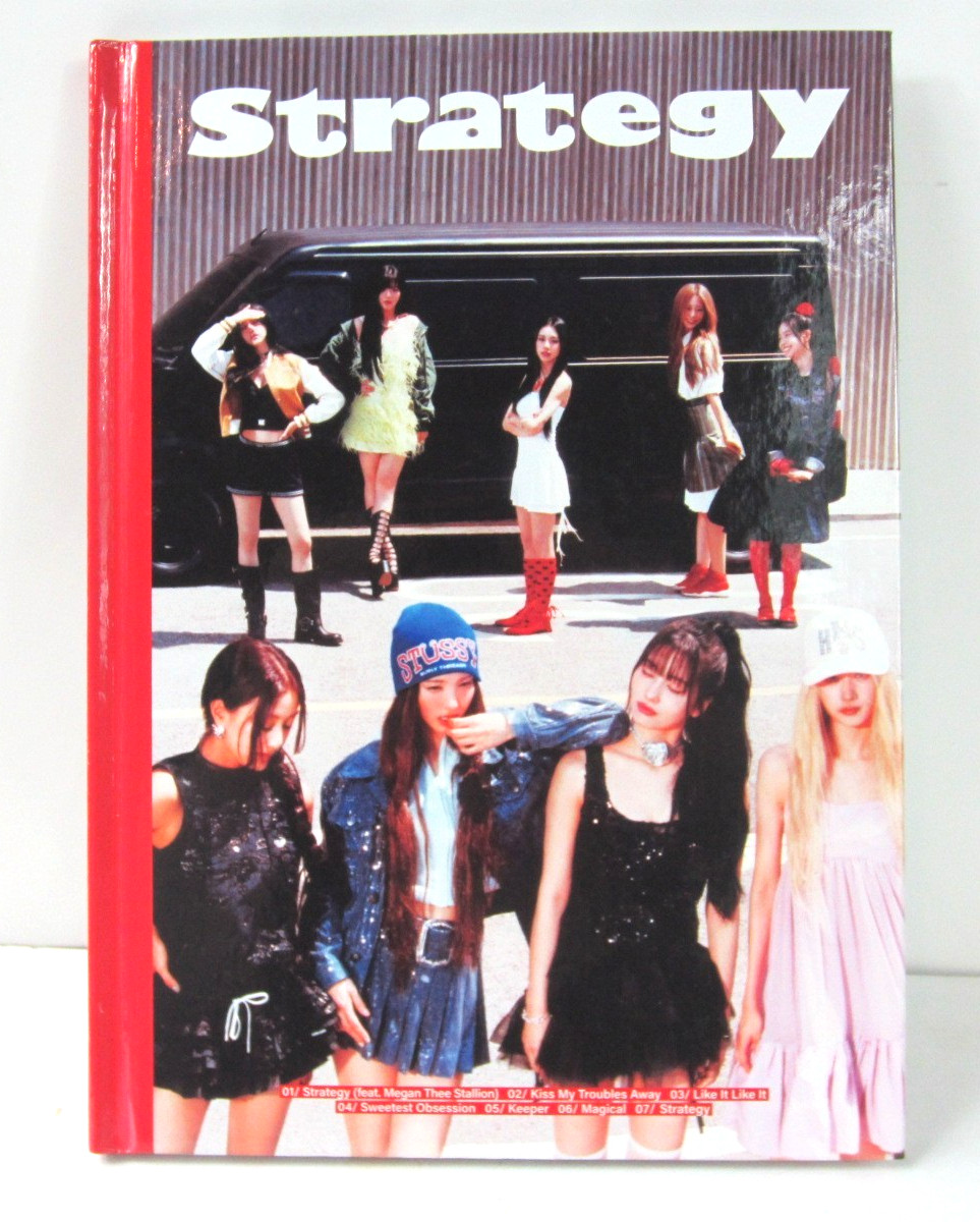 Strategy TWICE 14th Mini Album Hardcover Book Strategy TWICE 14th Mini Album Hardcover Book