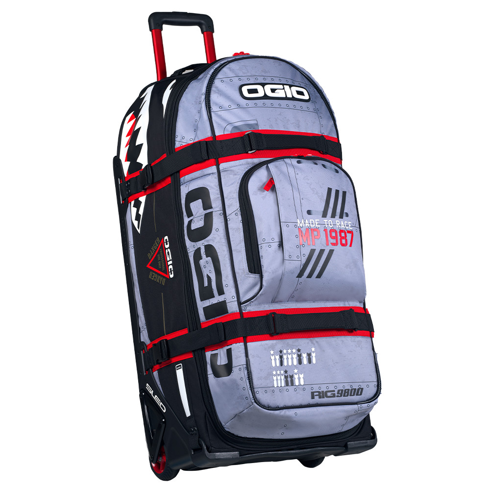 Ogio Rig 9800 Wheeled Gear Bag Roller Luggage Spitfire 2 Grey