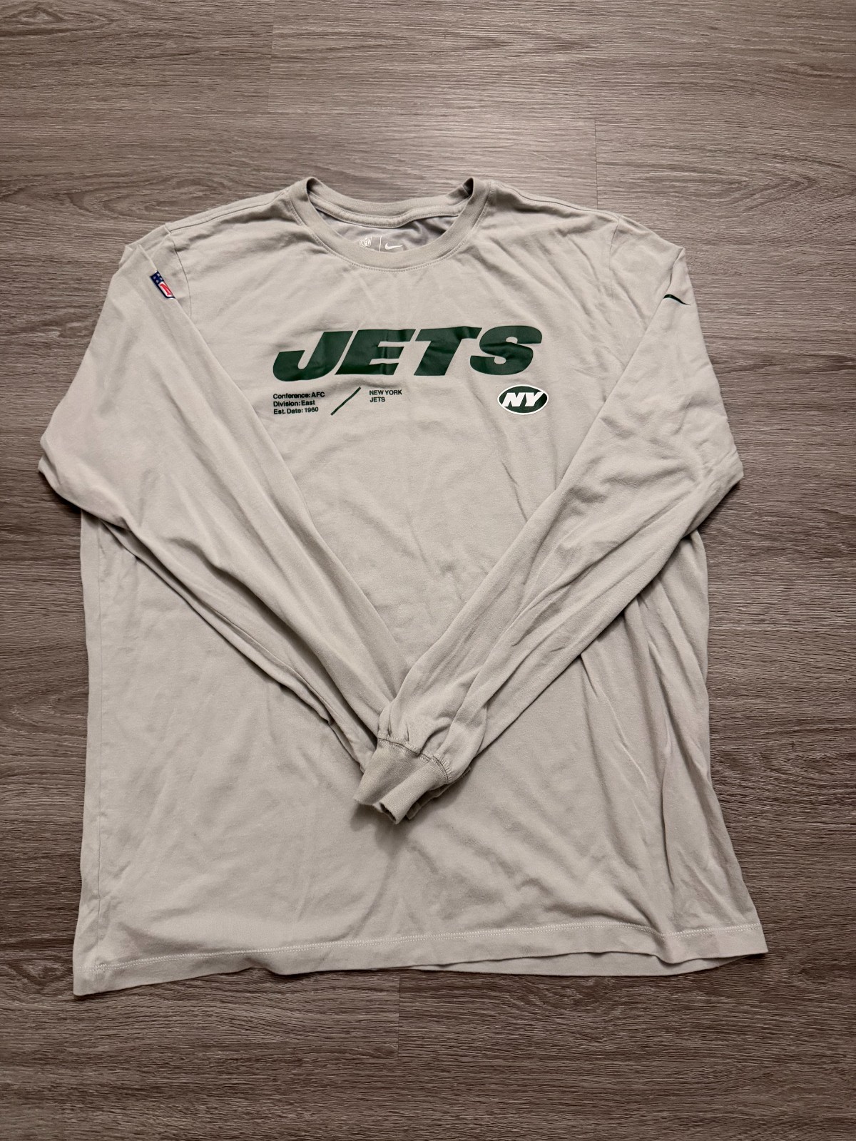 New York Jets Nike team issued shirts size XL NFL