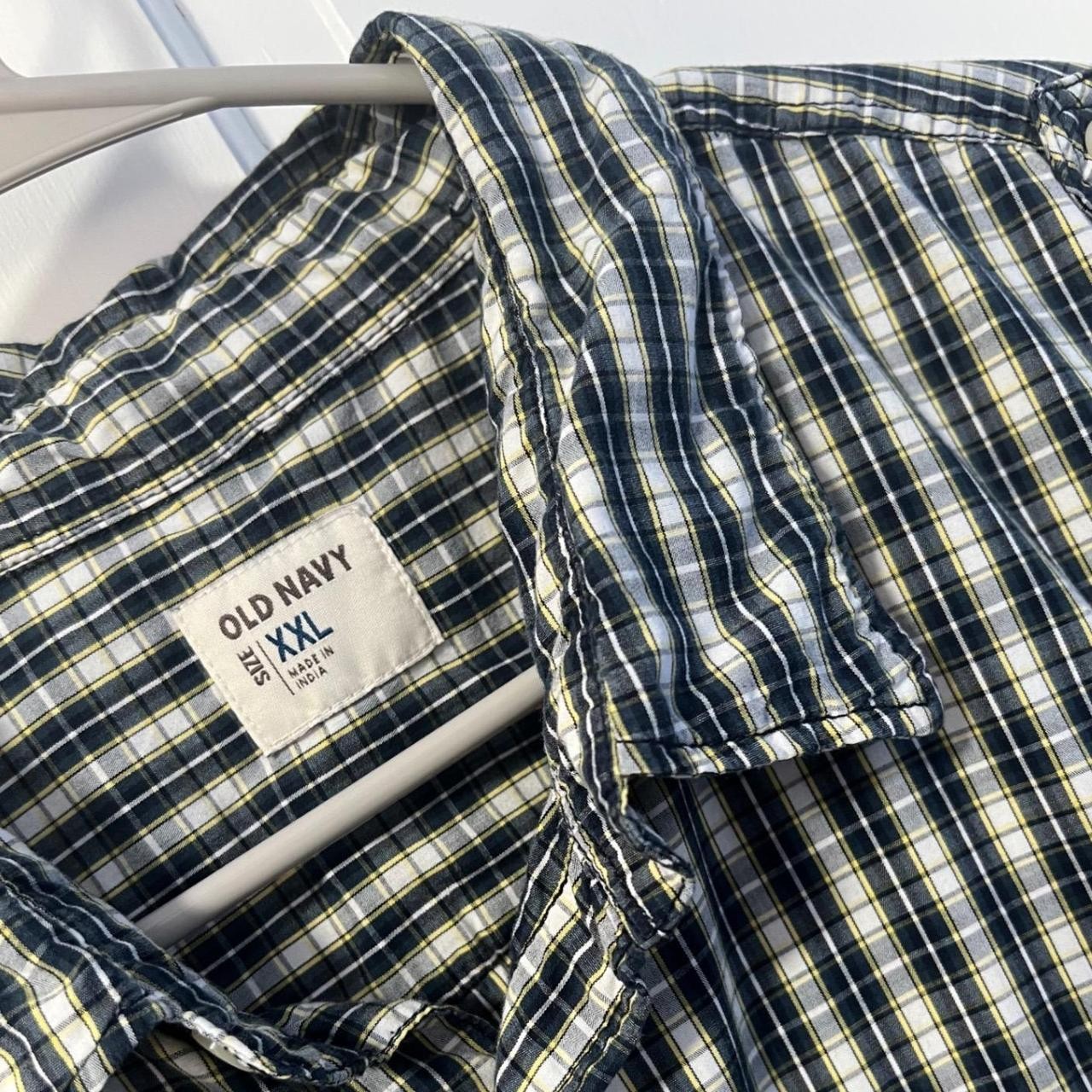 Navy Yellow Old Navy Shirts XXL