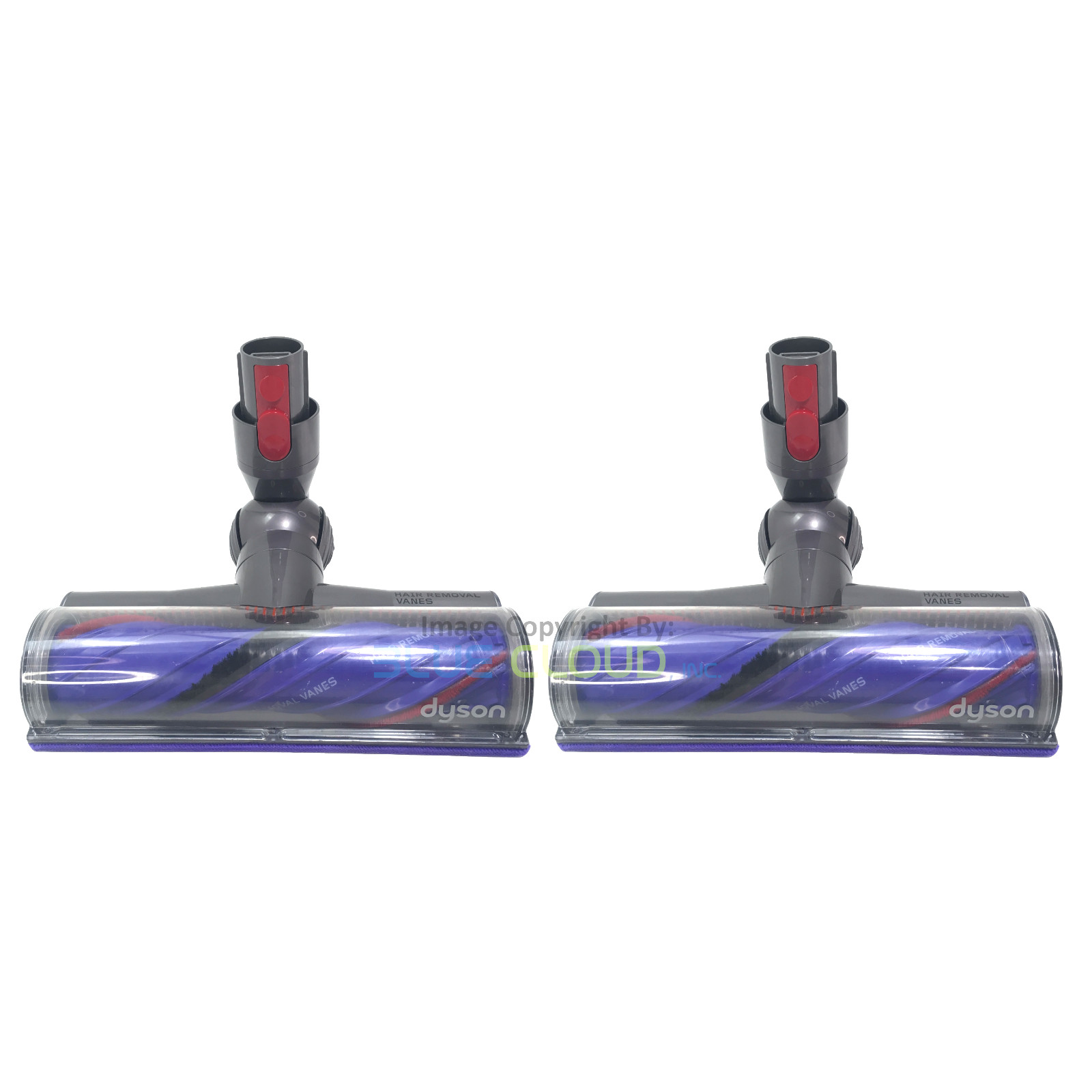 (Lot of 2) GENUINE Dyson V7 V8 V10 V11 MOTORBAR CLEANER HEAD # 972163-01 388388