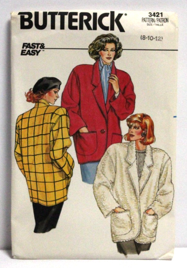 U-Pick $9.75 Butterick UNCUT Pattern Sz 8-10-12-14-16 Jacket Dress Skirt Top