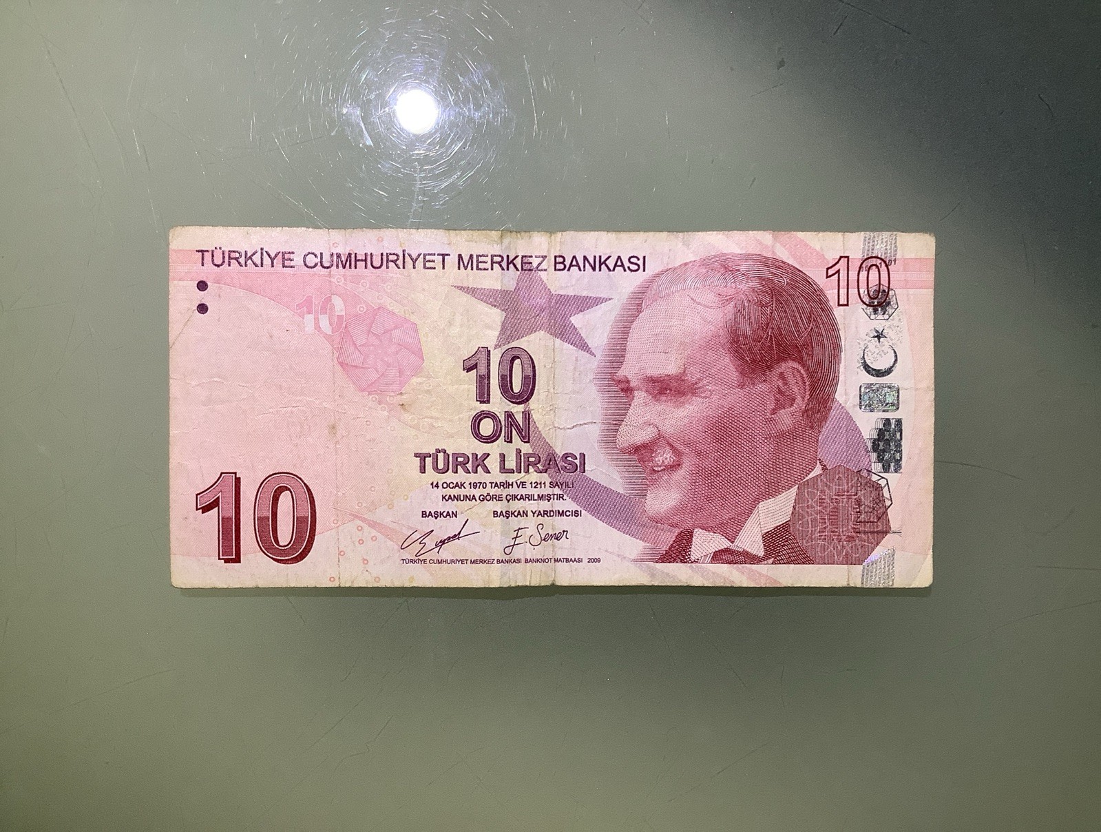 Turkey Turkiye 10 Lira 2009 Circulated