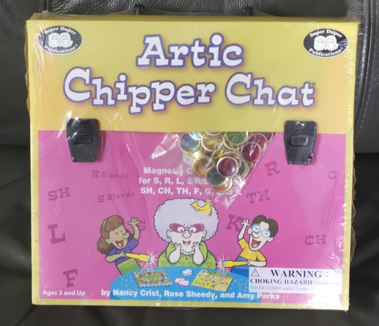 Super Duper Publications Artic Chipper Chat Magnetic Chip Games for Speech