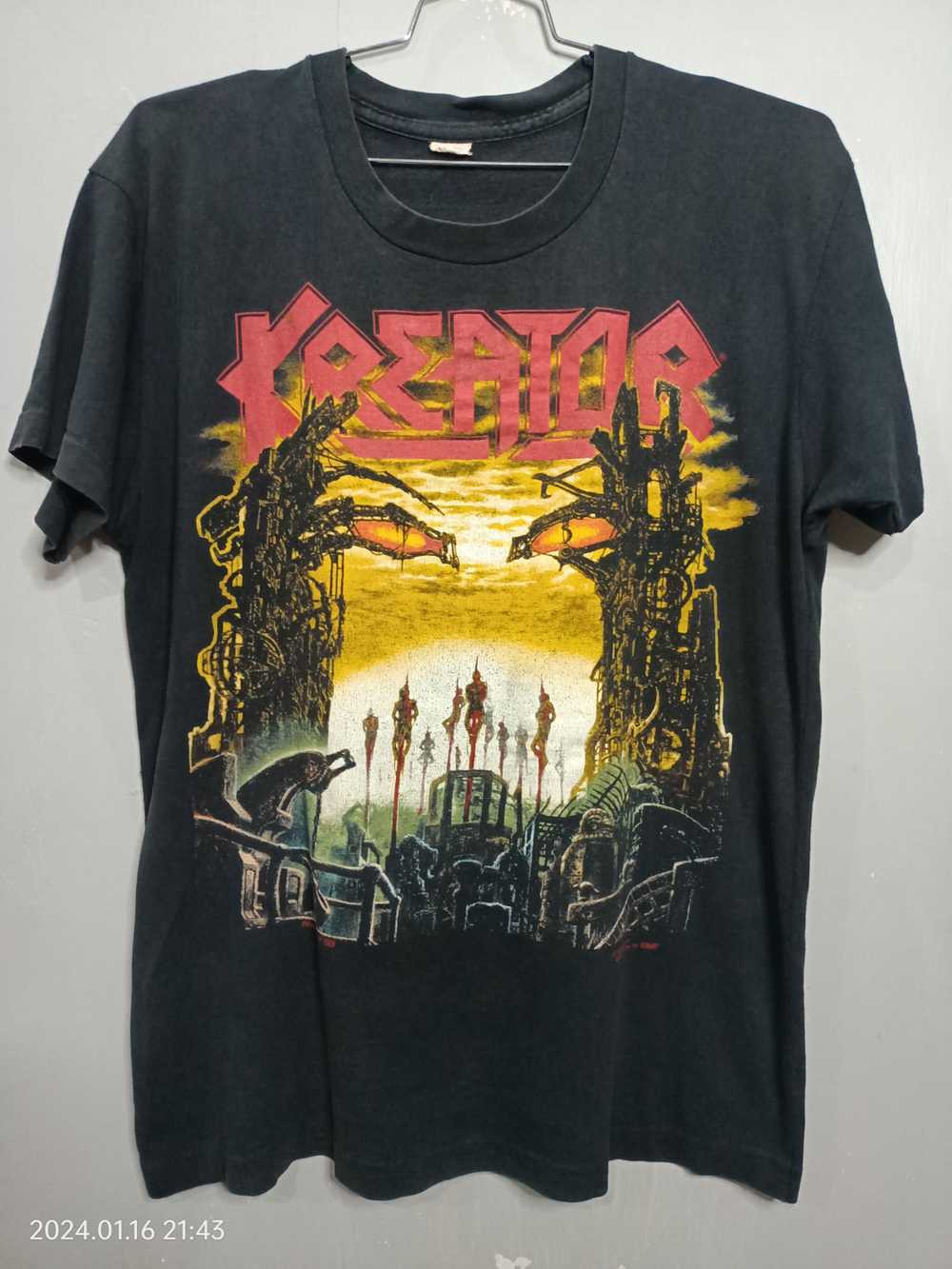 Special Kreator All Size Unisex T Shirt Death Metal Graphic Appeal TD600