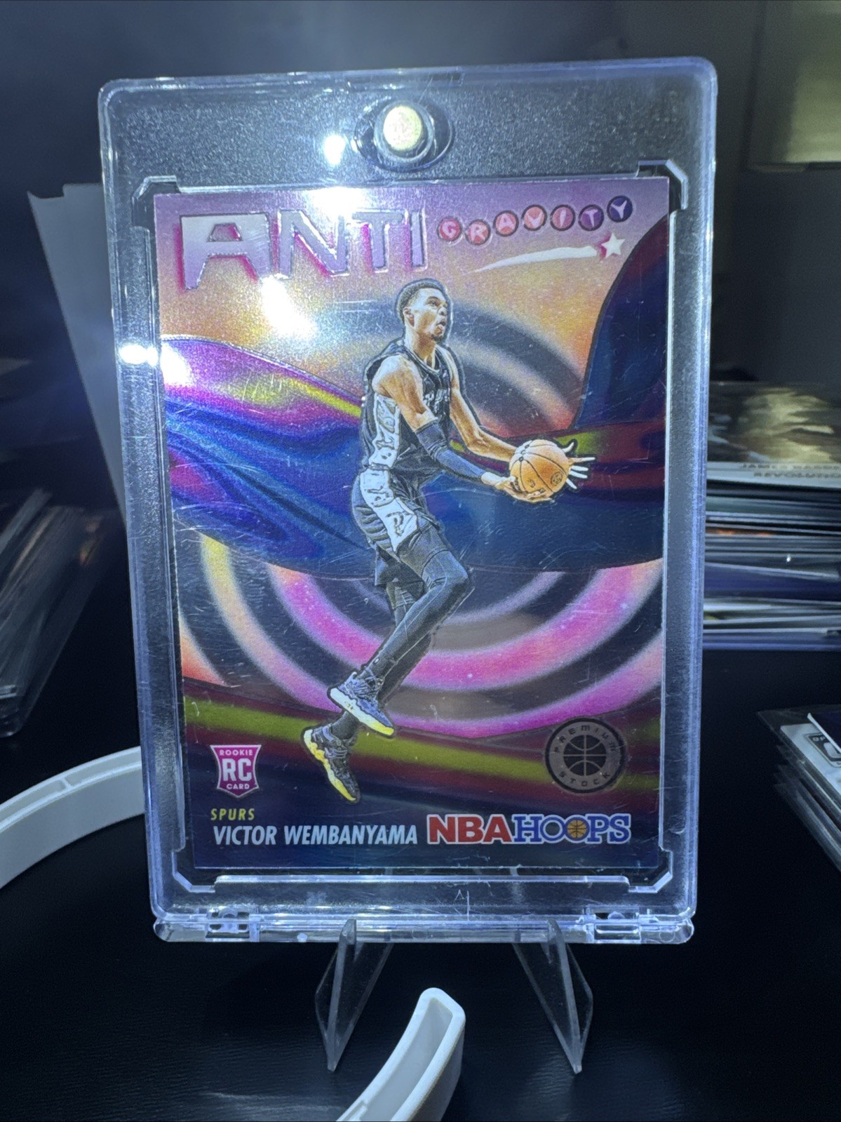 2023-24 Panini Nba Hoops Premium Stock AntiGravity Victor Wembanyama Chase 4/20 2023-24 Panini Nba Hoops Premium Stock AntiGravity Victor Wembanyama Chase 4/20