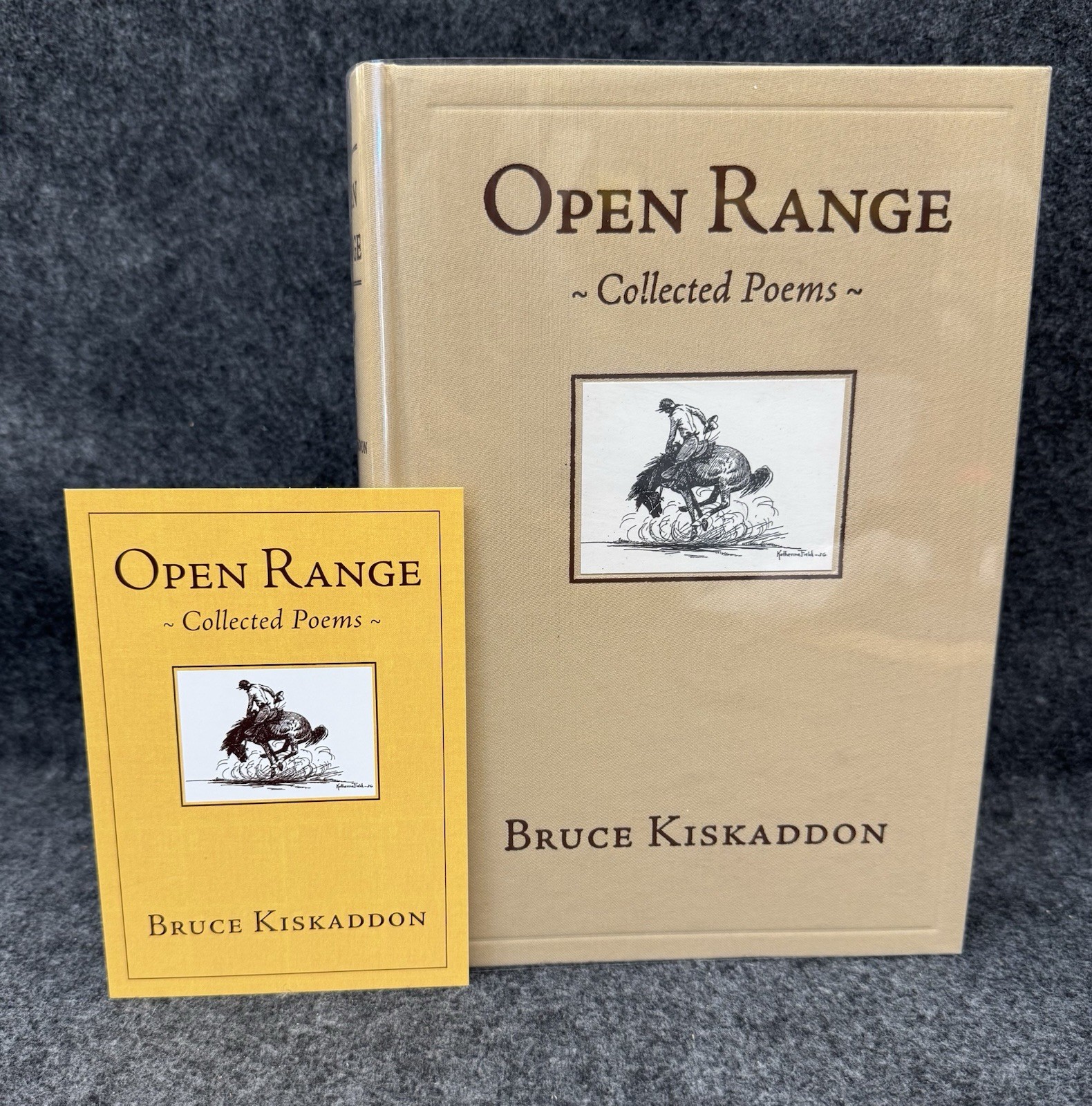 Bruce Kiskaddon: Open Range ~Collected Poems Rare Cowboy Poetry FINE 1st Edition
