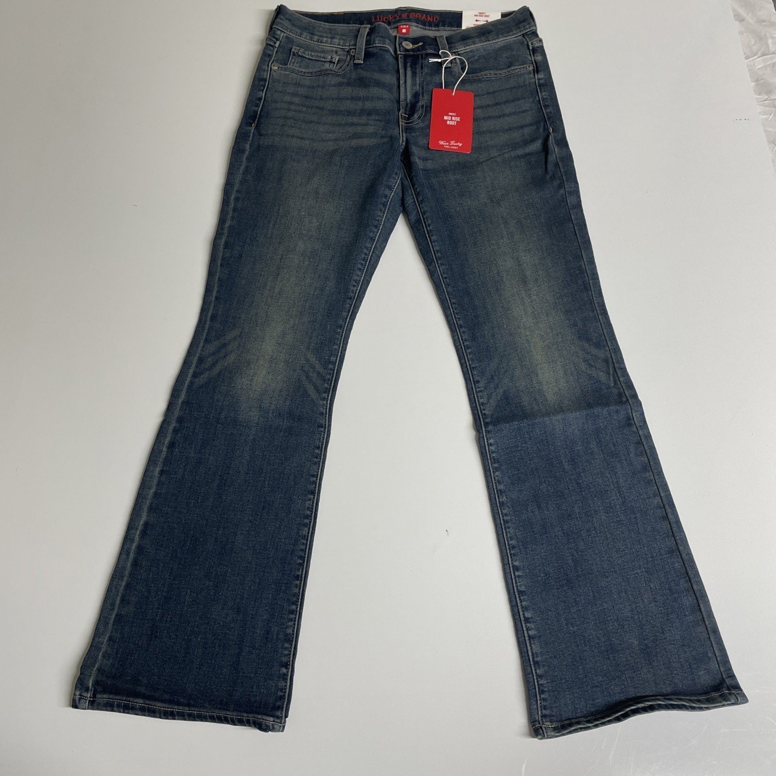 Lucky Brand Sweet Mid Rise Bootcut Stretch Jeans Women\'s 6/28 Ankle