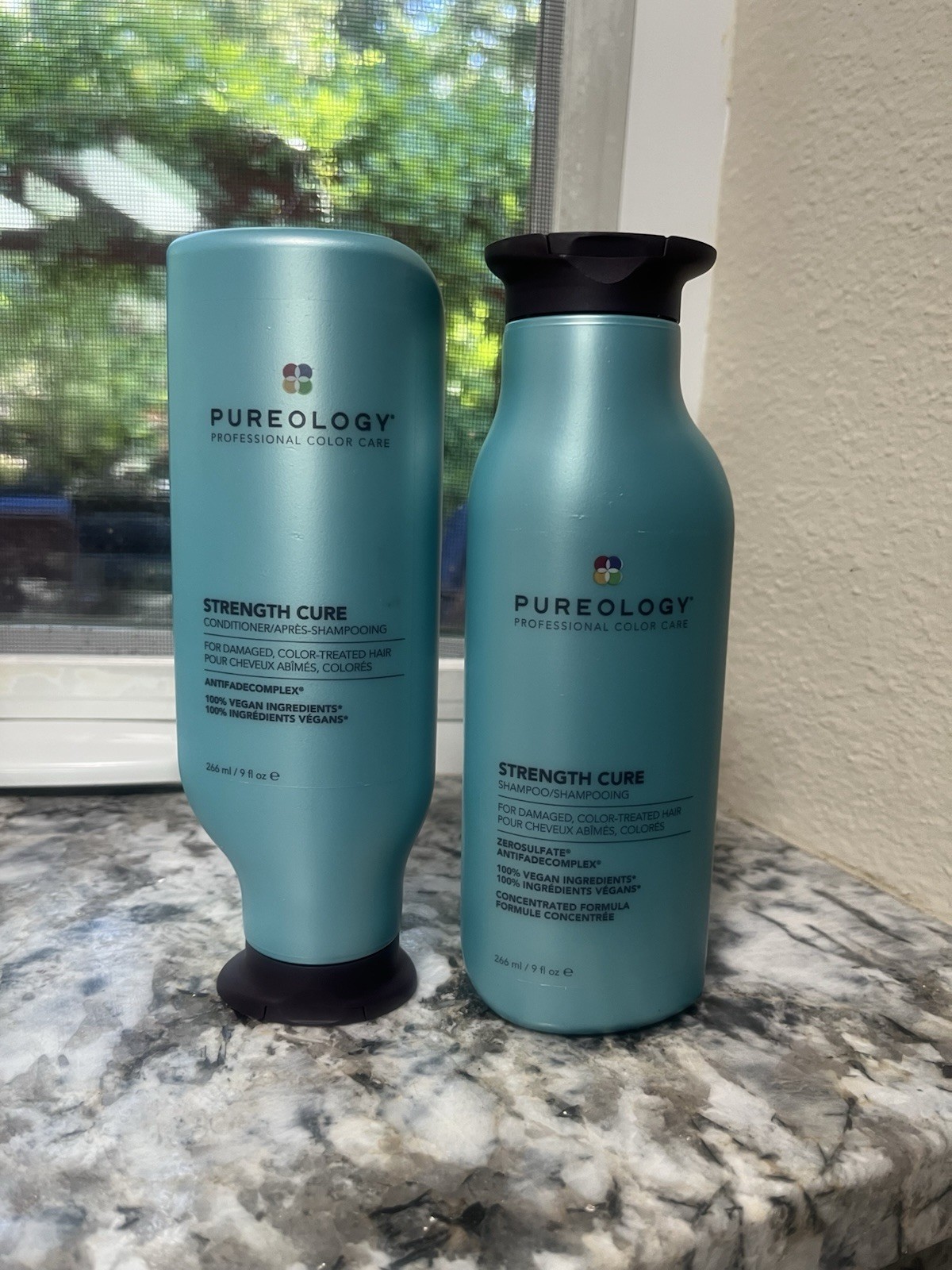 New, Sealed Pureology Strength Cure 9 Oz Shampoo & 9 Oz Conditioner Duo New, Sealed Pureology Strength Cure 9 Oz Shampoo & 9 Oz Conditioner Duo