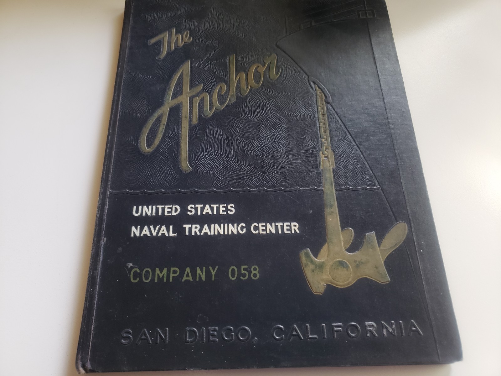 The Anchor U.S. Naval Training Center company 058 san diego California