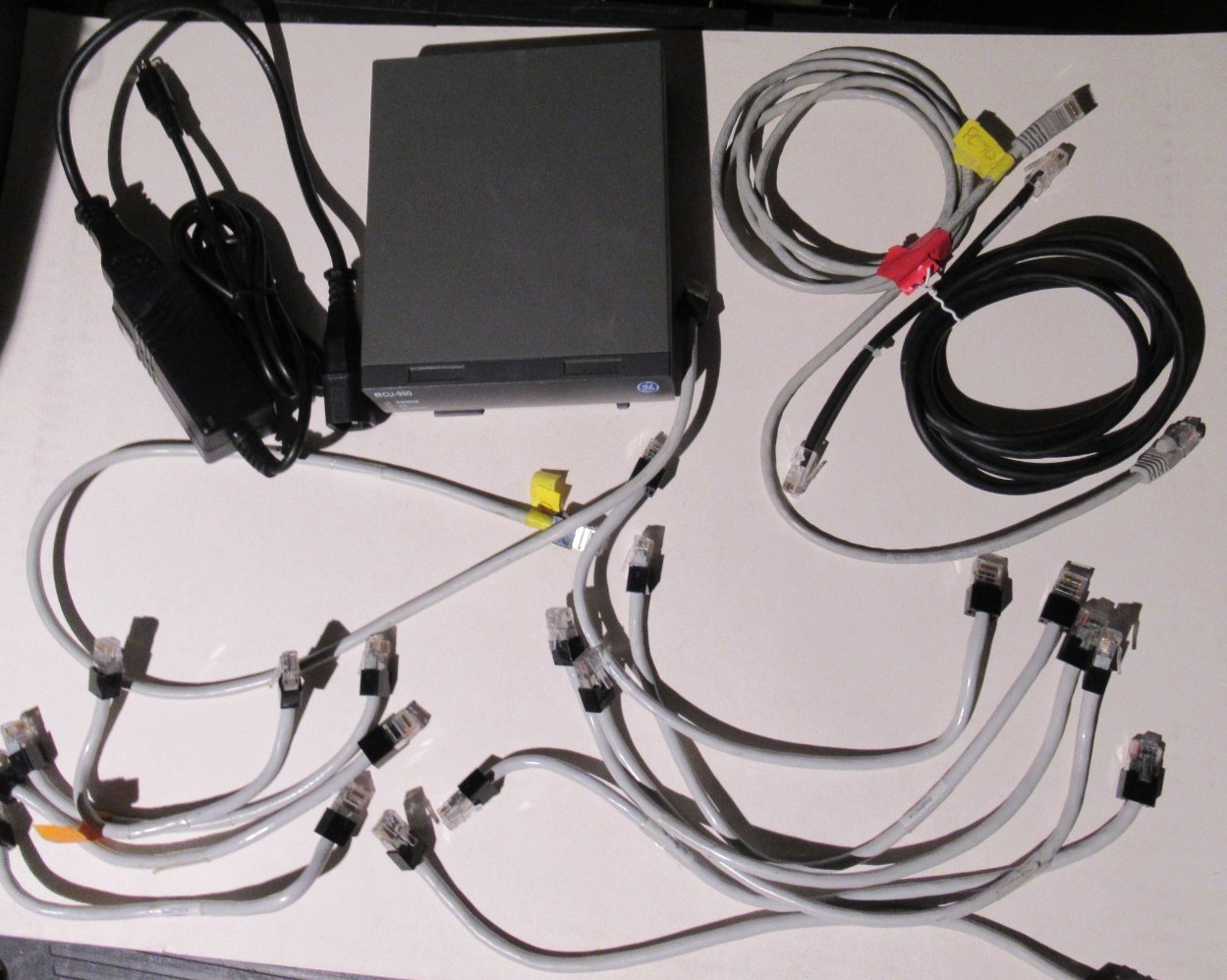 GE ÄKTA Amersham Pharmacia CU-950 Control Unit PS + Explorer UniNet-1 Cables Set