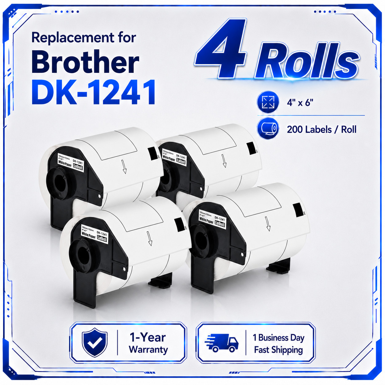 Compatible DK-1241 4\