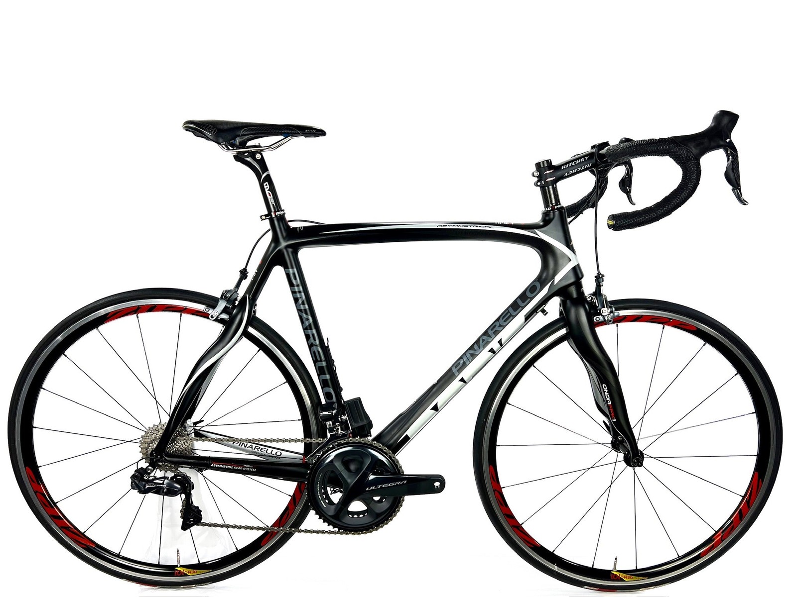 Used Pinarello Paris, Di2 Shimano 11-spd, Carbon Road Bike,-2011, 58cm, MSRP:$6k