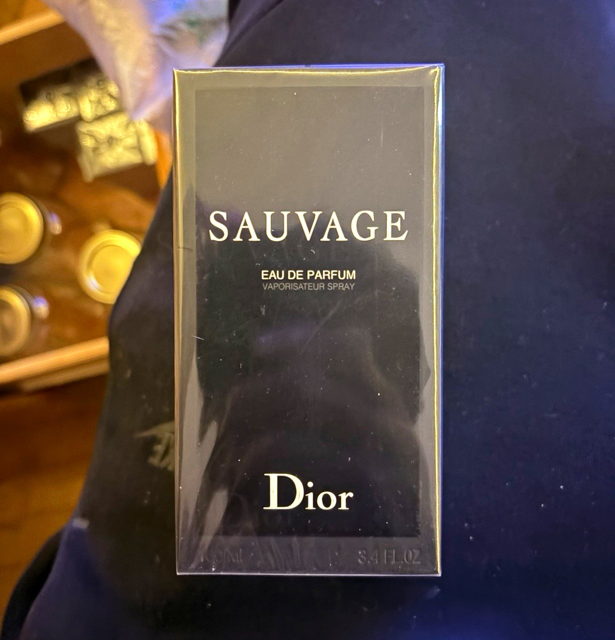 Dior Sauvage Eau de Parfum 3.4 fl oz Spray Refillable Regular Size Dior Sauvage Eau de Parfum 3.4 fl oz Spray Refillable Regular Size