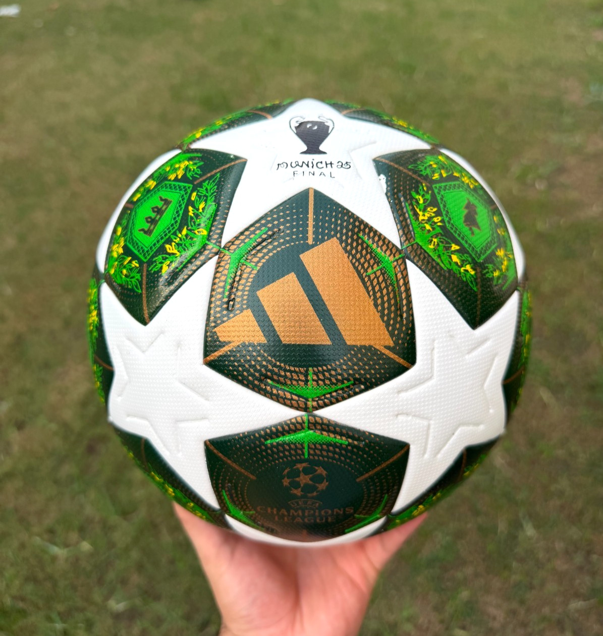 Adidas UEFA Champions League Munich 25 Final Pro Soccer Ball Size 5 NEW