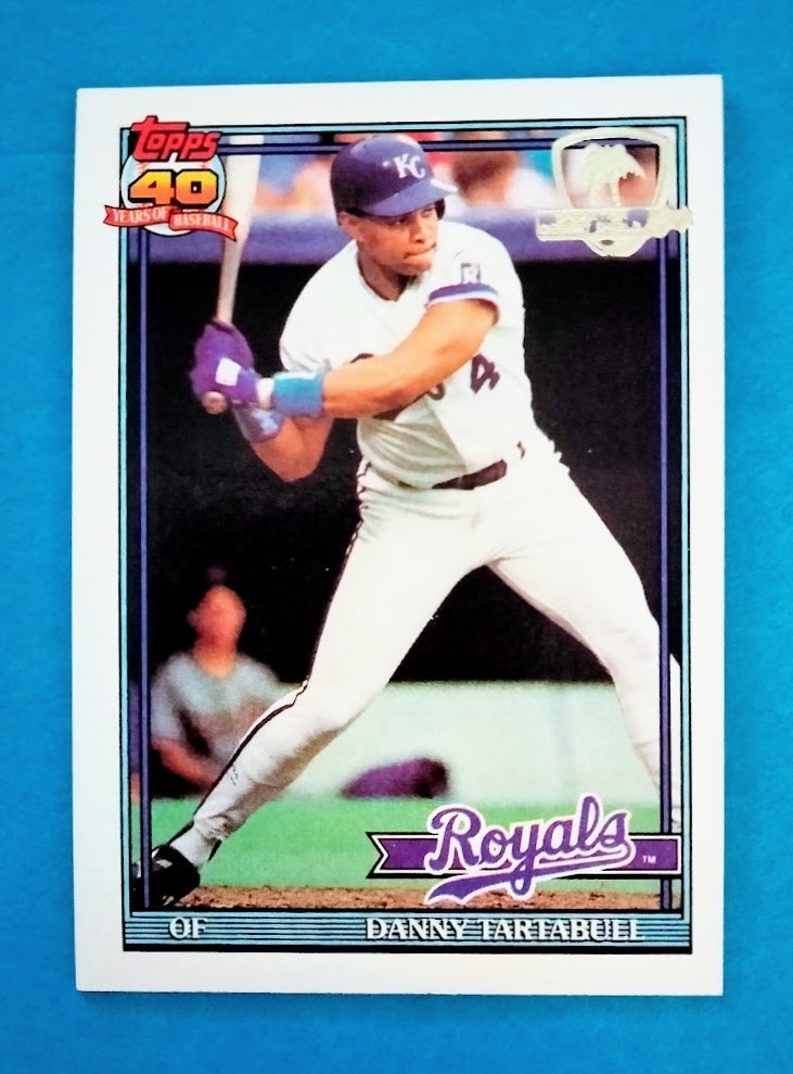 1991 Topps Operation Desert Shield #90 Danny Tartabull Kansas City Royals