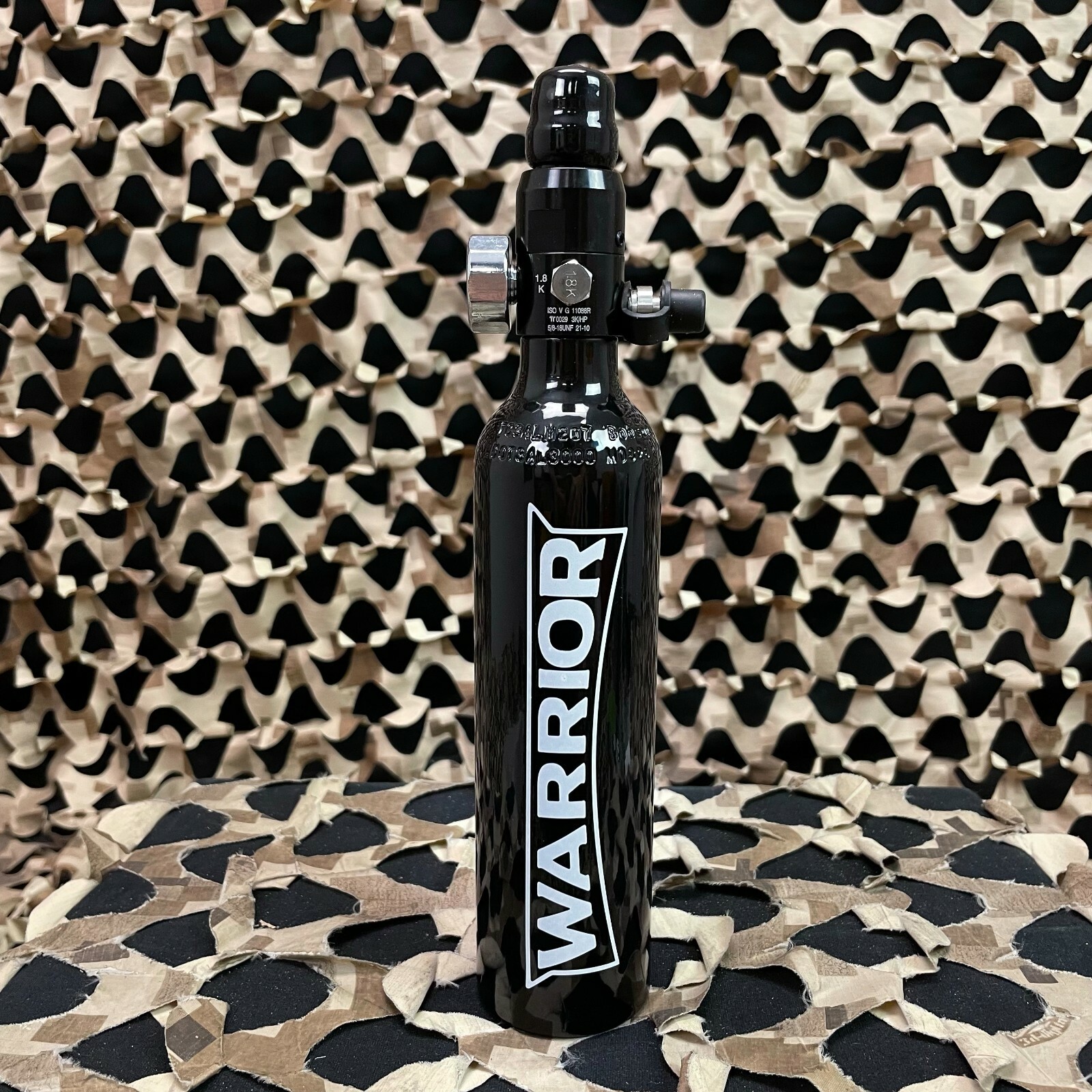 NEW Warrior Aluminum Air Tank - 13/3000 - Black