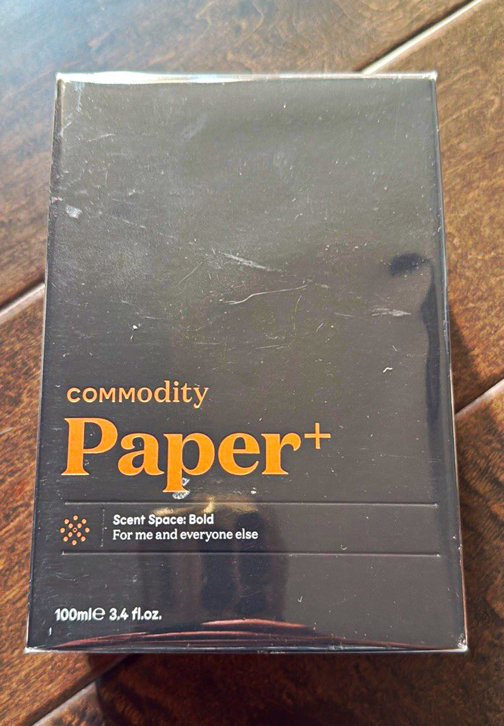 Commodity Paper+ Eau de Parfum Spray 3.4 fl oz (100mL) Full Size Paraben-Free
