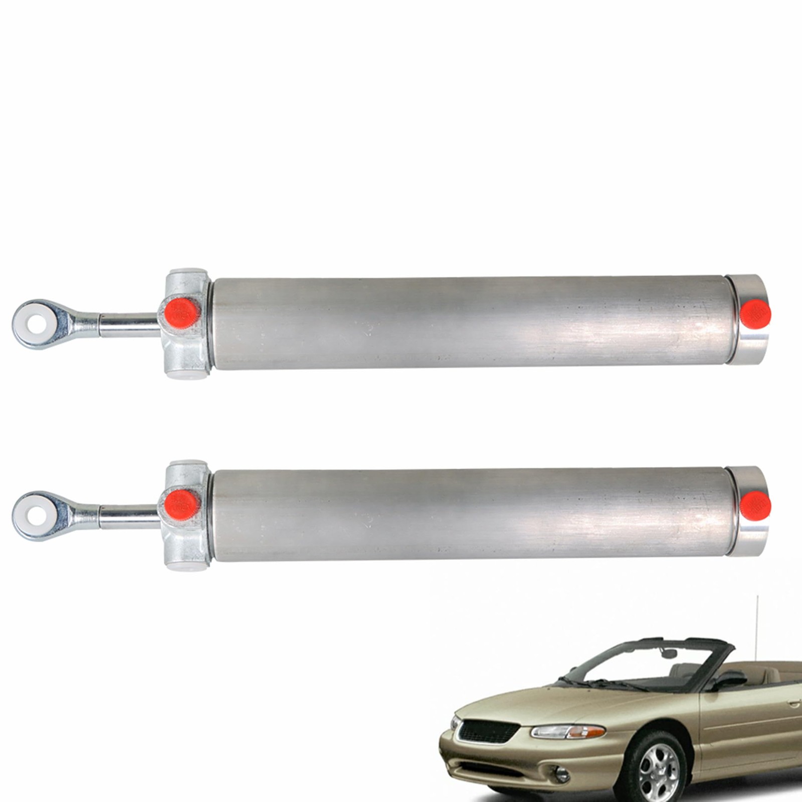 1 Pair Convertible Top Piston Hydraulic Lift Cylinder