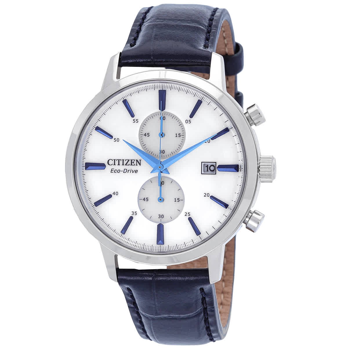 Citizen Core Collection Chronograph Quartz White Dial Men\'s Watch CA7069-16A